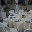 mise en place elegante all'aperto