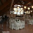 mise en place in un palazzetto per matrimonio